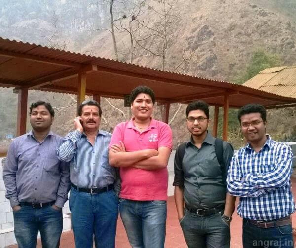 With Friends ar Nag Mandir Arunachal Pradesh