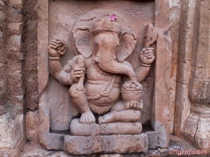 Shree Ganesh idol at Kalinjar 